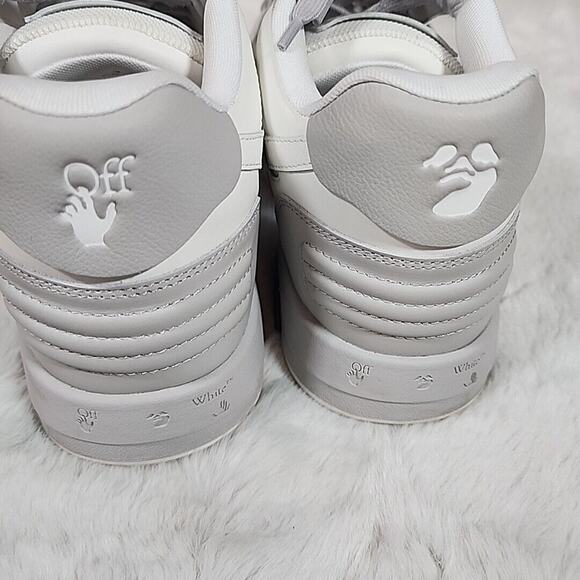Off White Out of Office Transparent Grey White Sneakers Size EU 45 US 12 main image 6